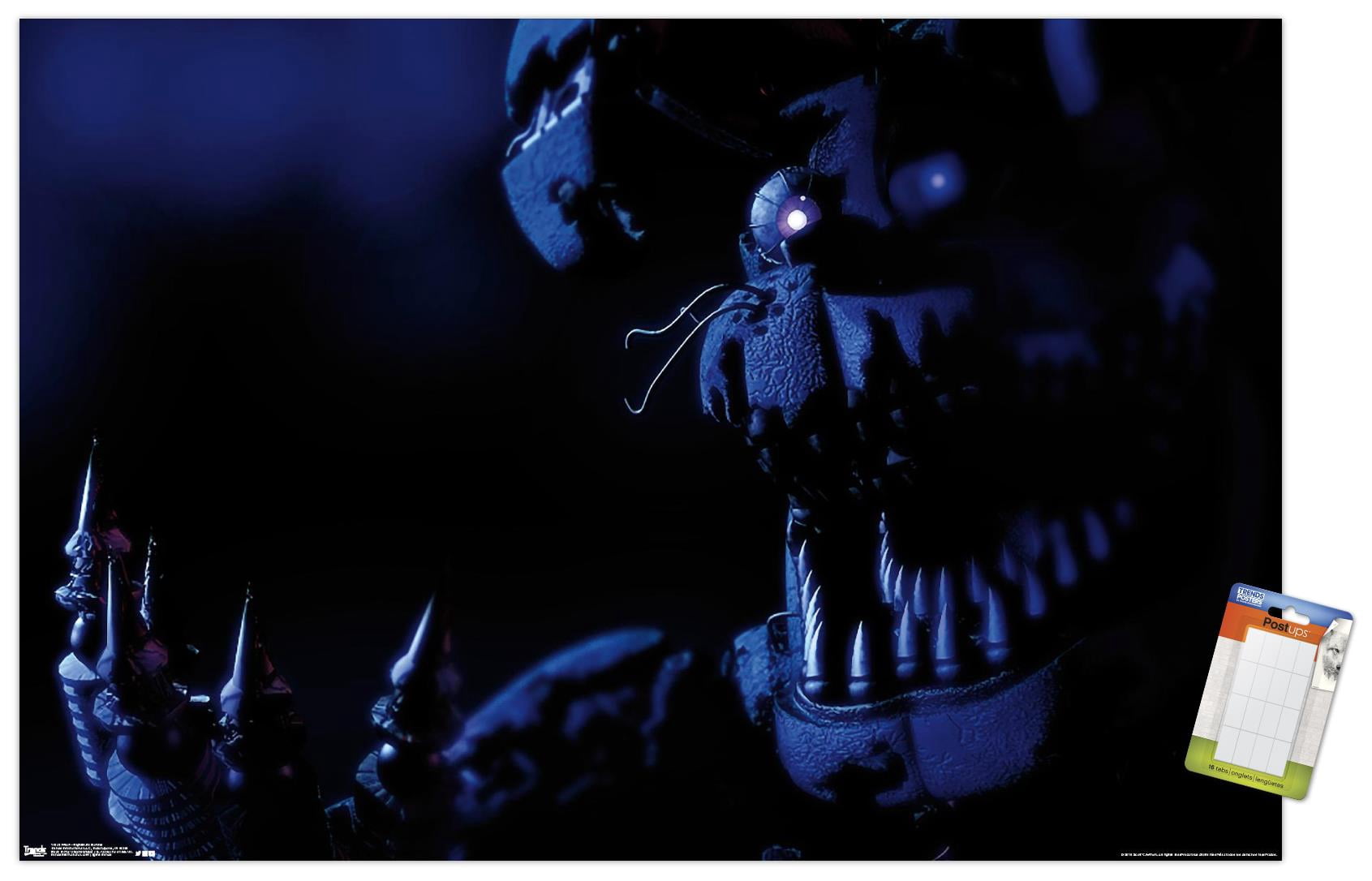 Five Nights at Freddy's - Nightmare Bonnie Wall Poster, 22.375" x 34"