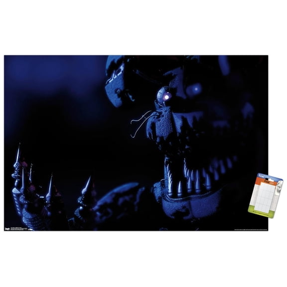 Five Nights at Freddy's - Nightmare Bonnie Wall Poster, 22.375" x 34"