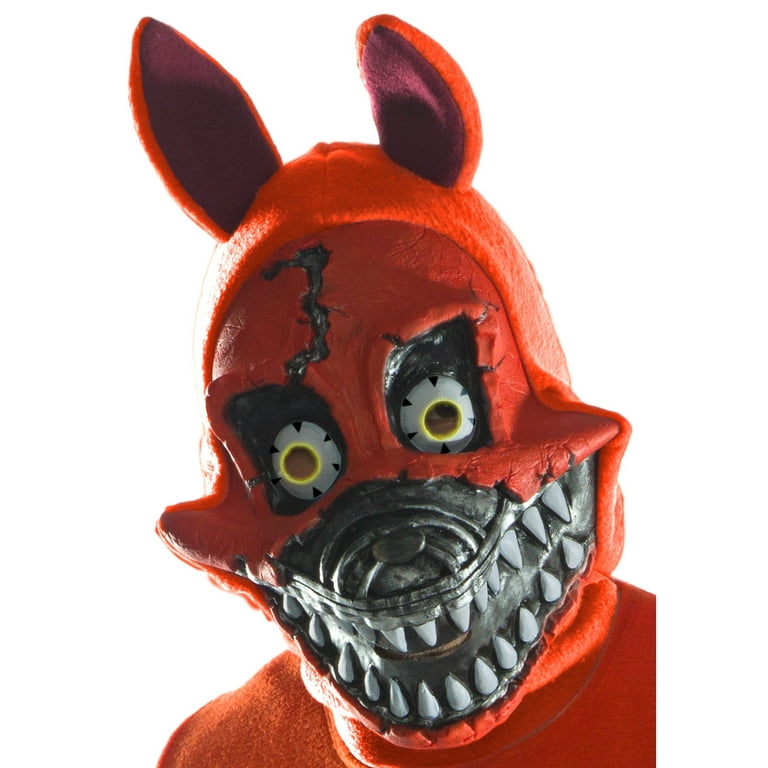 Nightmare Foxy Costume (mask and hook) by bschook5.