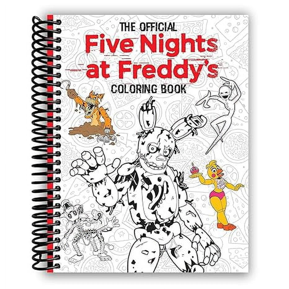 The Official Five Nights at Freddy's Coloring Book (Hardcover Spiral ...