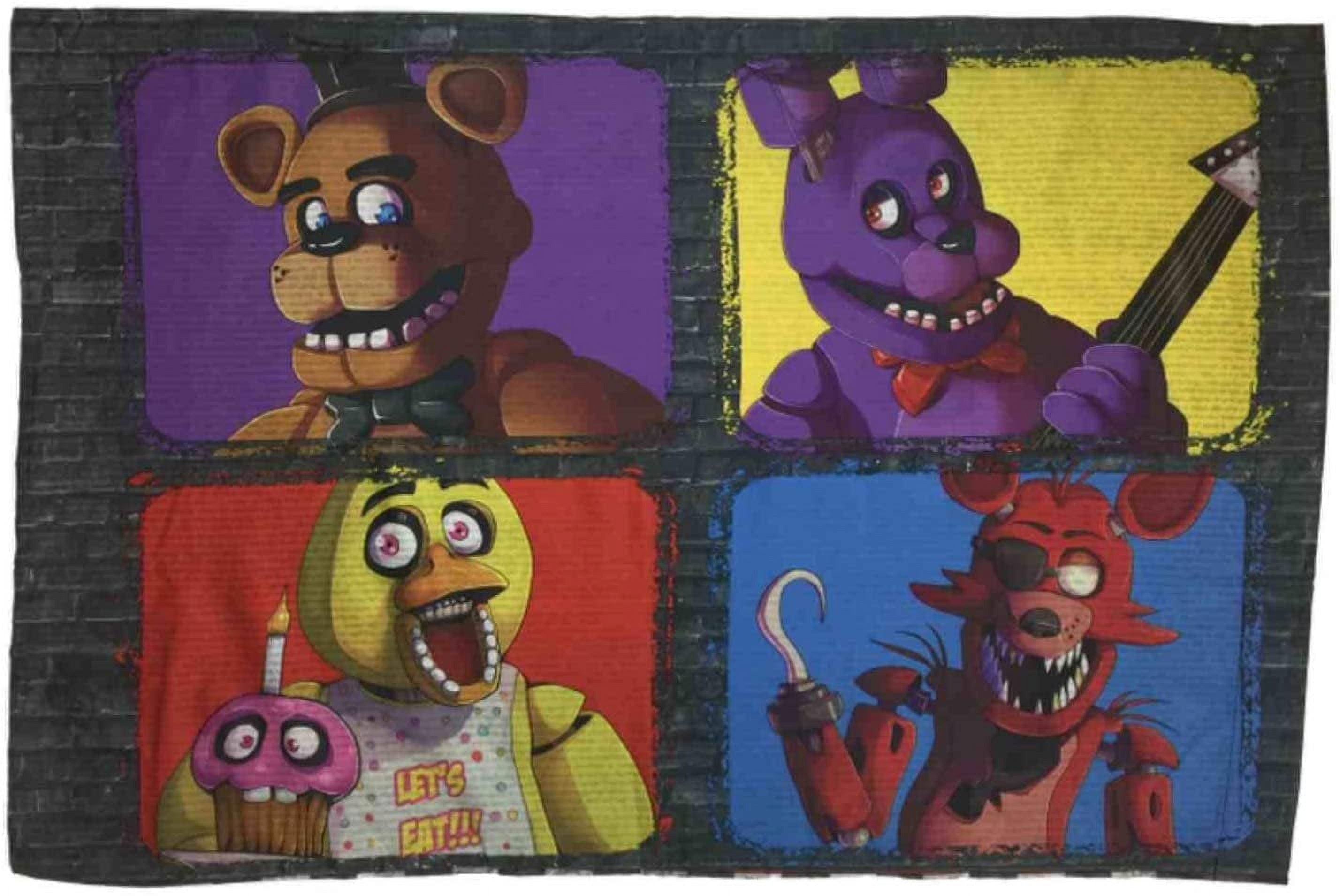 5 NIGHTS AT FREDDY'S 4 Pillow Case Cover Recta