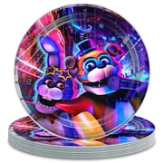 Five Nights at Freddy's Paper Plates Birthday Decorations Party Supplies Tableware Disposable Dinnerware