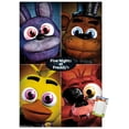 thumbnail image 1 of Five Nights at Freddy's - Quad Wall Poster, 14.725" x 22.375", 1 of 5