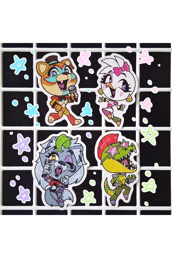 Five Nights at Freddy's: Security Breach 2.5" Vinyl keychain (1 keychain)