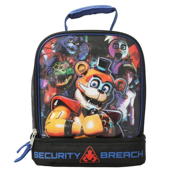 Five Nights at Freddy's: Security Breach Insulated Lunch Box With Double Compartments