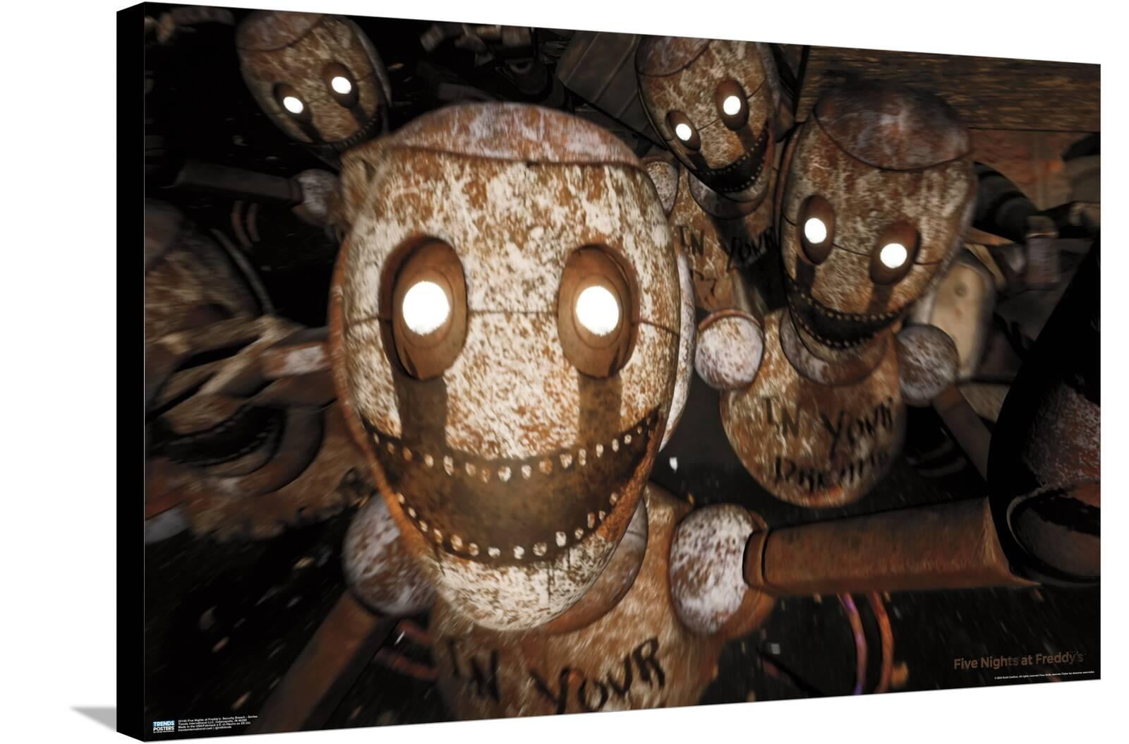 Five Nights at Freddy's: Security Breach - Smiles Canvas Wall Poster, 22.375" x 34"