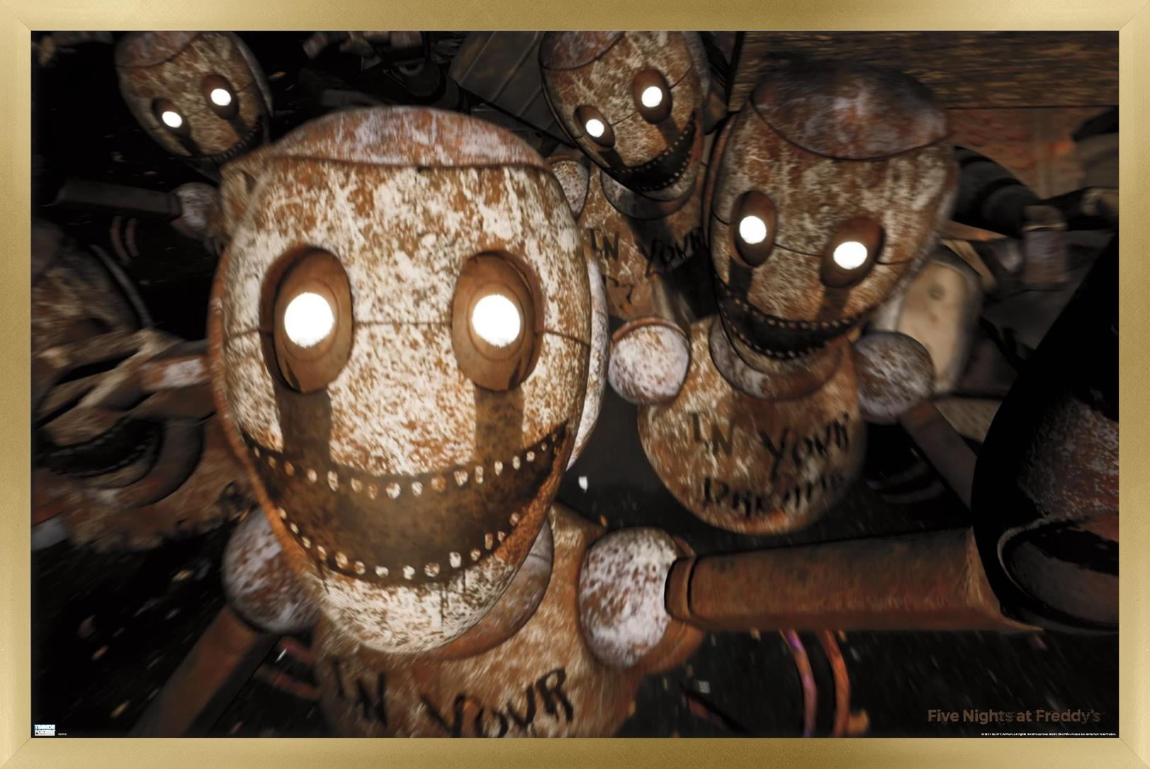 Five Nights at Freddy's: Security Breach - Smiles Wall Poster, 14.725" x 22.375" Framed