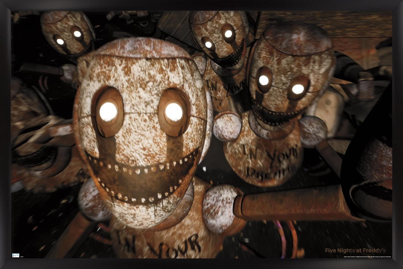 Five Nights at Freddy's: Security Breach - Smiles Wall Poster, 14.725" x 22.375" Framed