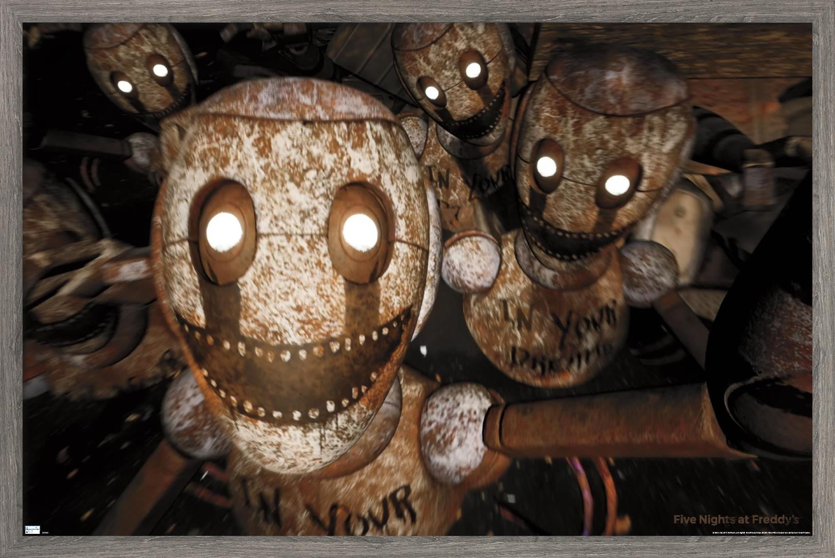 Five Nights at Freddy's: Security Breach - Smiles Wall Poster, 14.725" x 22.375" Framed