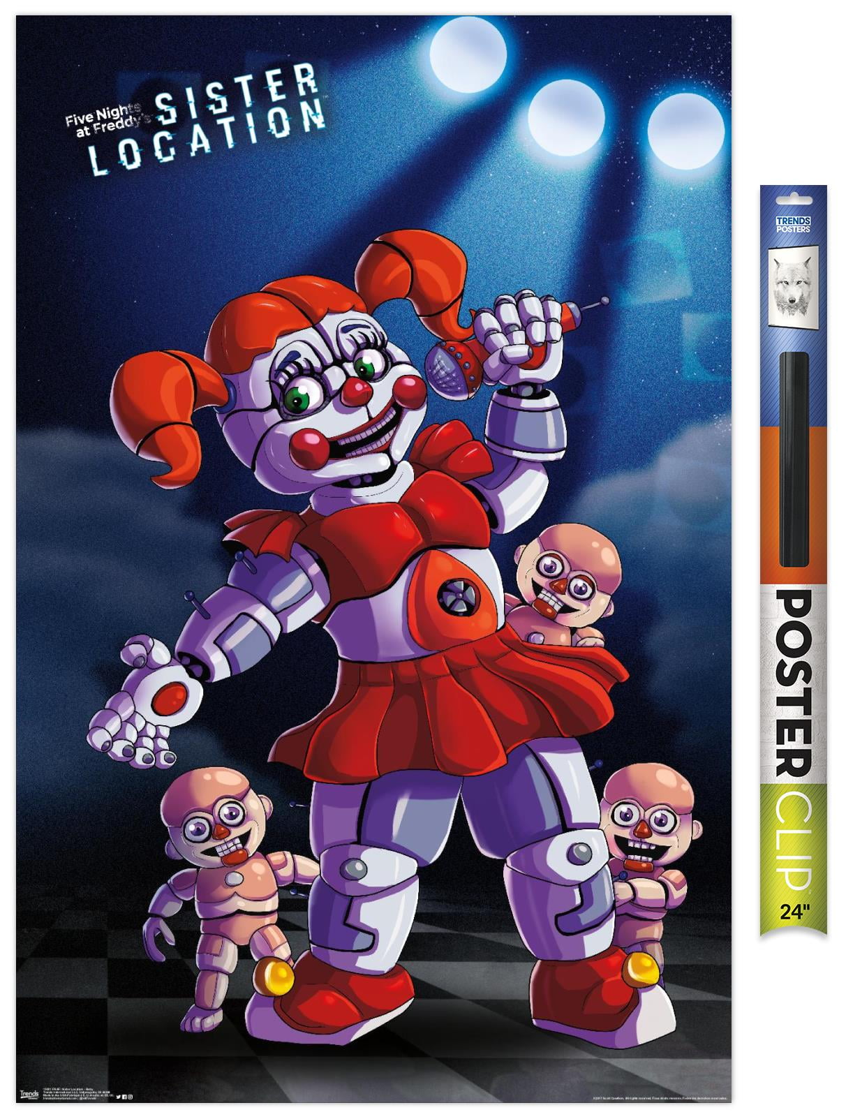 FNAF: SISTER LOCATION - CUSTOM NIGHT free online game on