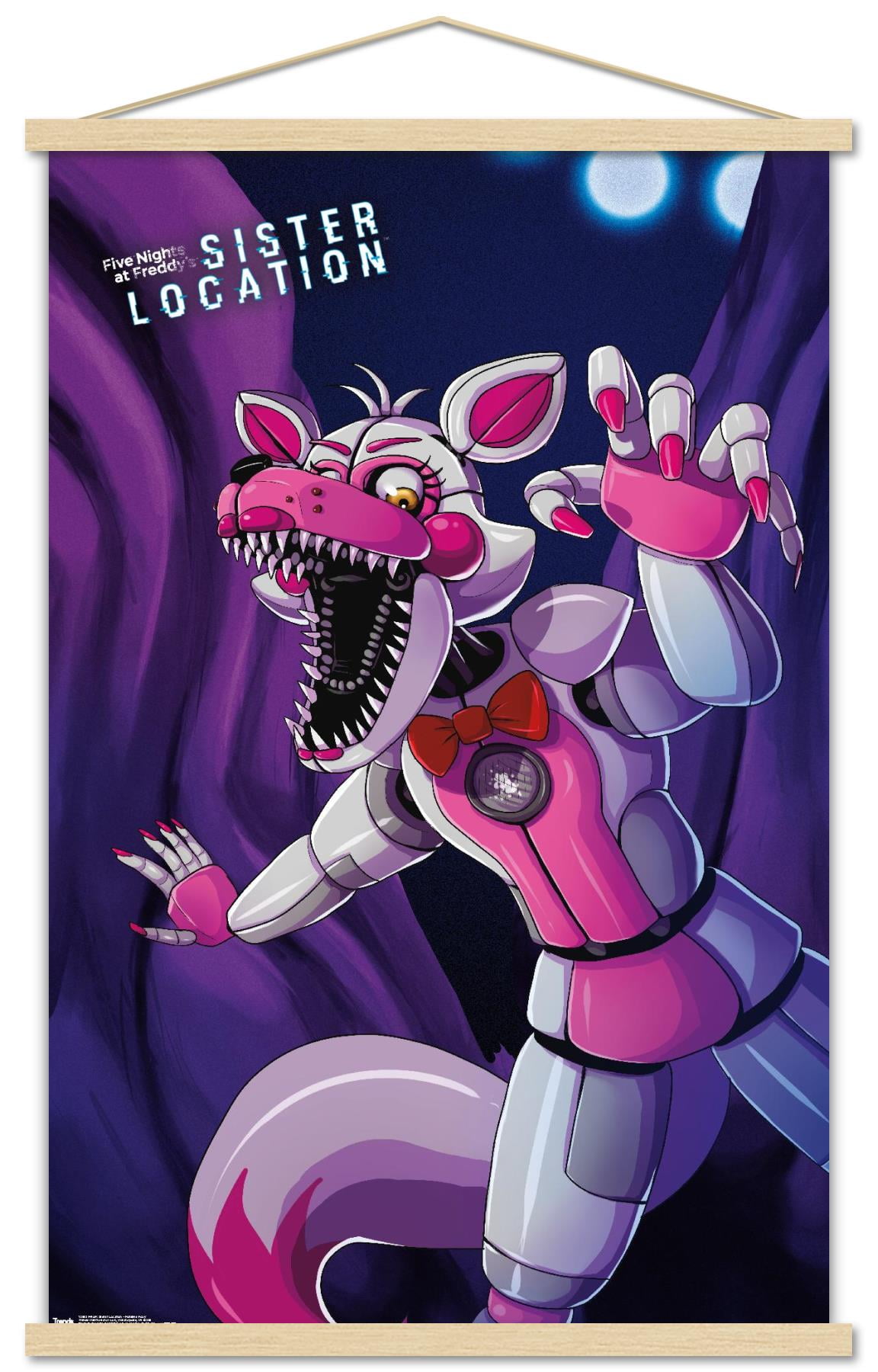 Five Nights at Freddy's: Sister Location - Funtime Foxy Wall Poster
