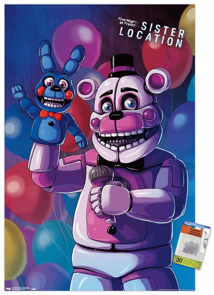 Poster, Quadro Five Nights At Freddy's - Fazbear em