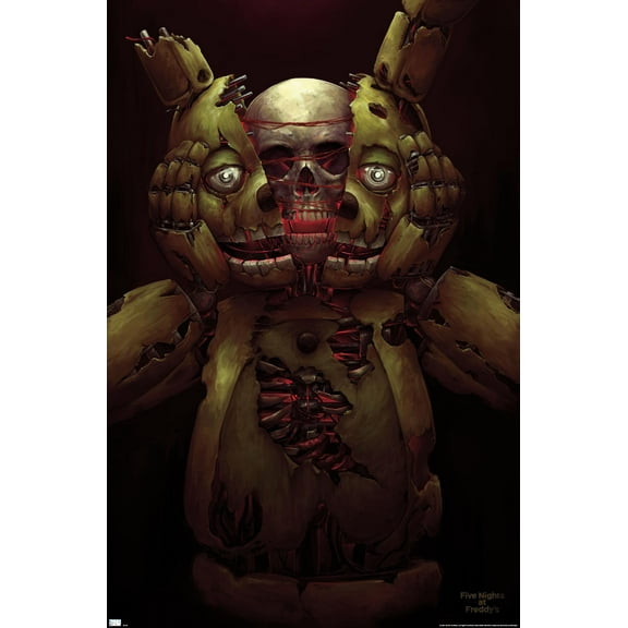 Five Nights at Freddy's - Skull Wall Poster, 22.375" x 34"