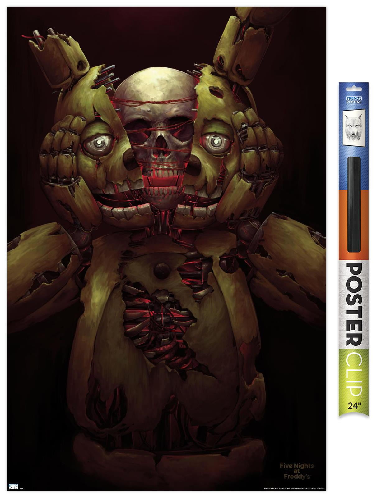 Five Nights at Freddy's - Skull Wall Poster, 22.375" x 34"
