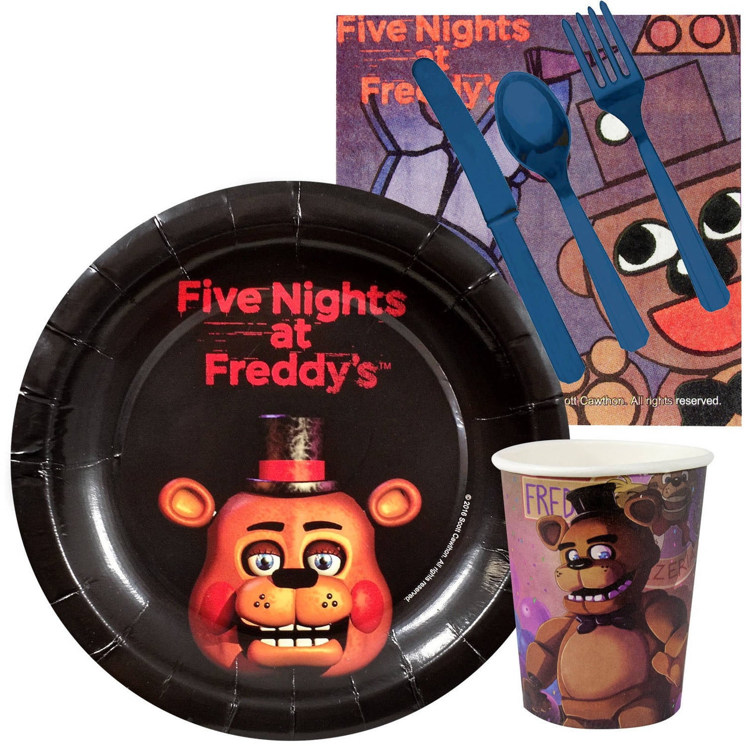 FNAF Birthday Party Decorations At Five Nights Balloons Disposable