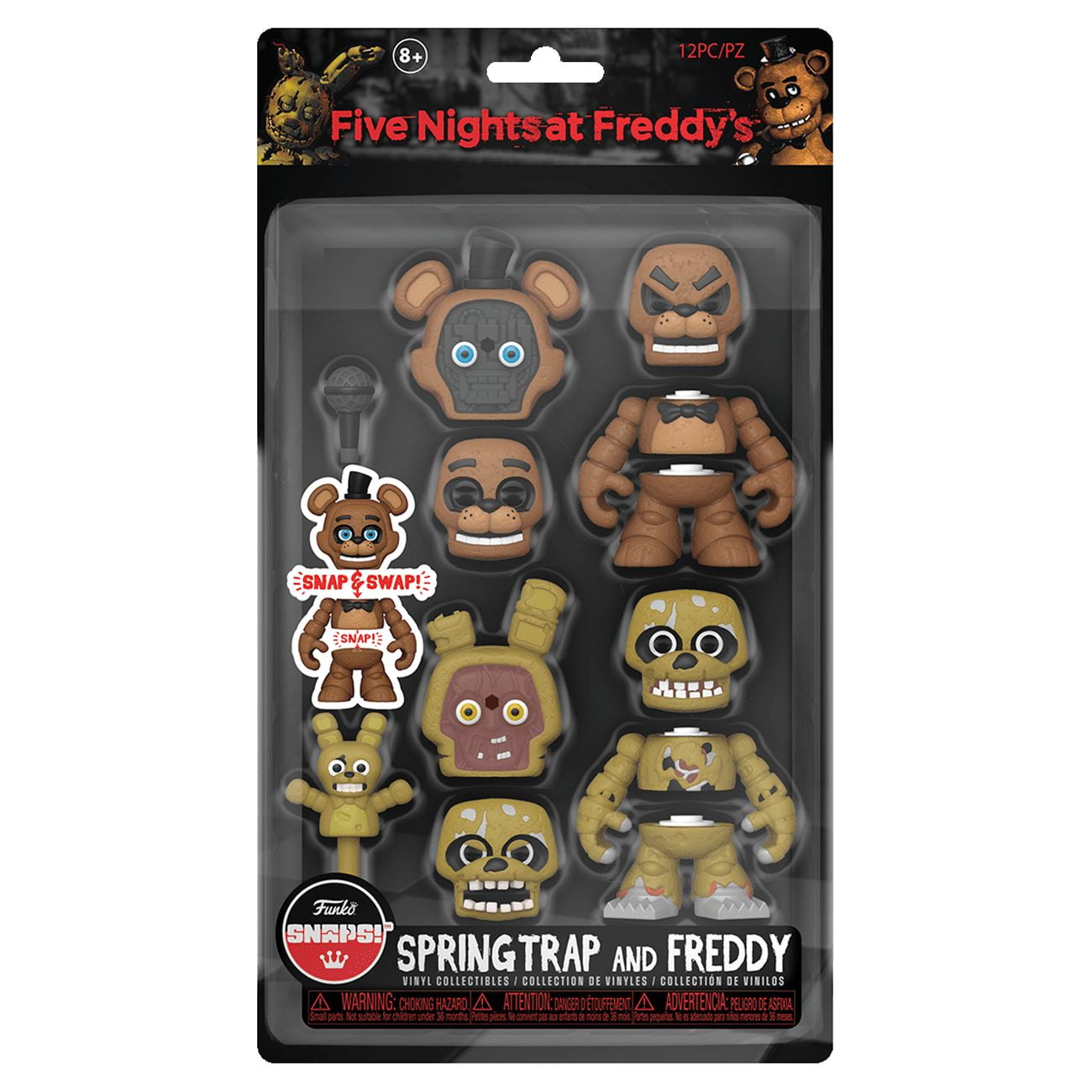 FNAF plush Episode 28 - Spring traps Game show Freddy vs Freddy