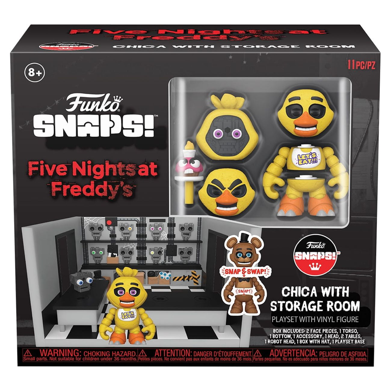 Funko FNAF Five Nights At Freddy's 5 Piece Lot Various Characters