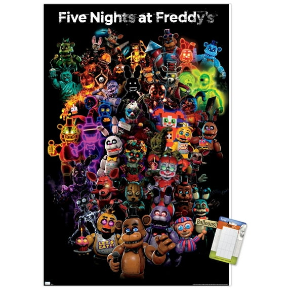 Five Nights at Freddy's: Special Delivery - Collage Wall Poster, 22.375" x 34"