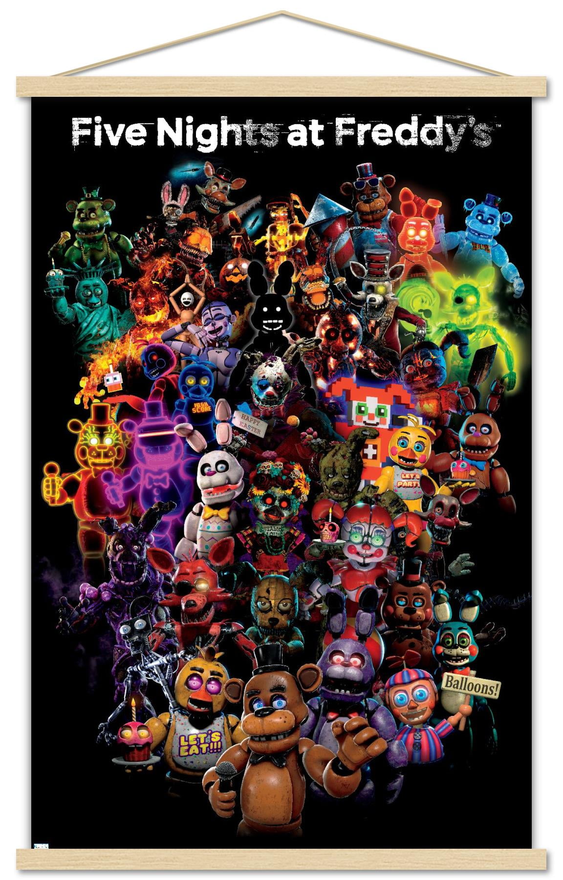 Five Nights at Freddy's: Special Delivery - Collage Wall Poster