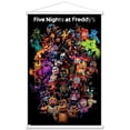 thumbnail image 1 of Five Nights at Freddy's: Special Delivery - Collage Wall Poster with Wooden Magnetic Frame, 22.375" x 34", 1 of 6