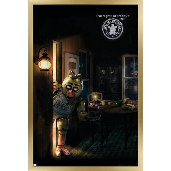 Five Nights at Freddy's: Special Delivery - Triptych 1 Wall Poster, 22.375" x 34", Framed