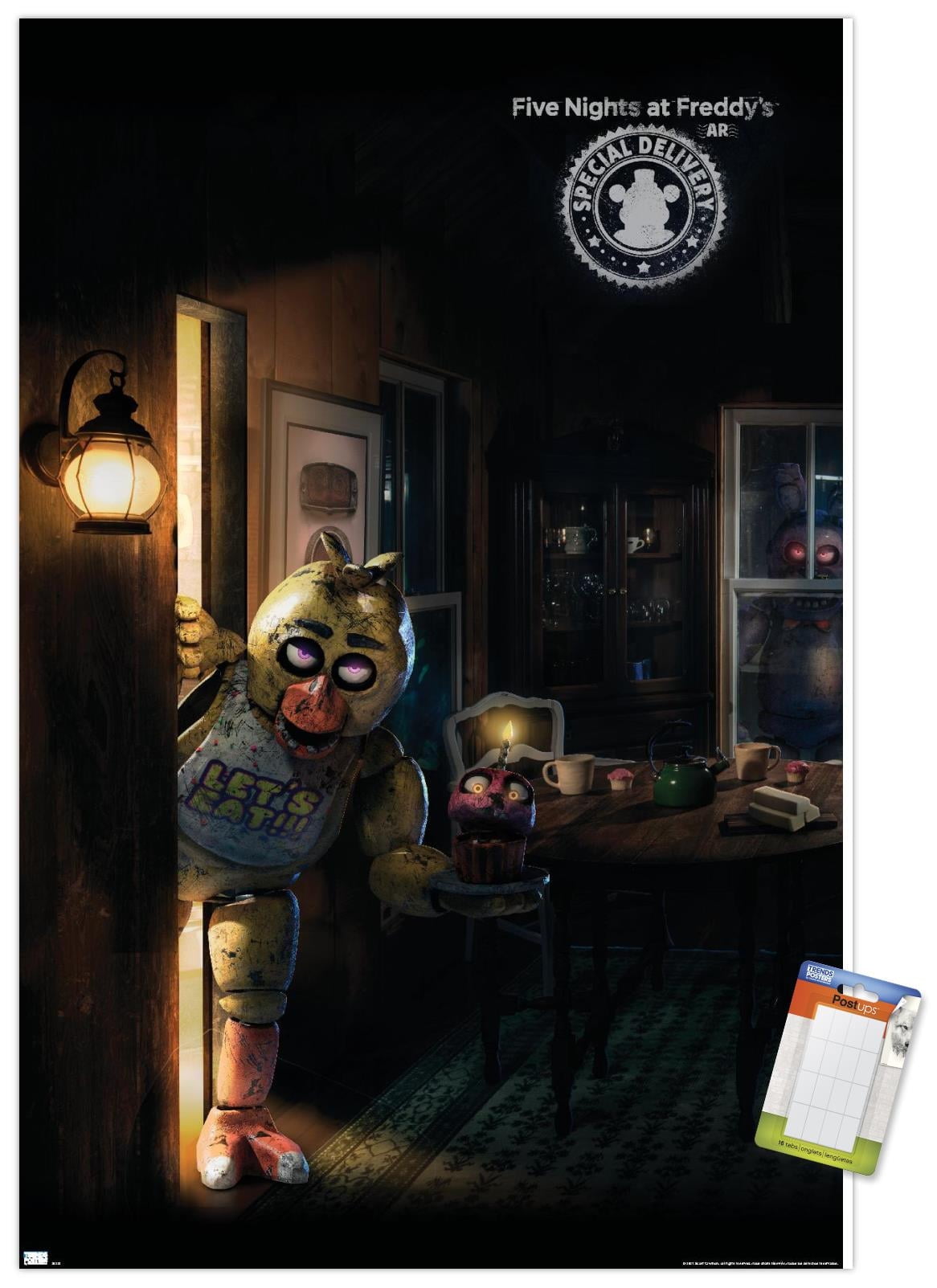 Five Nights at Freddy's: Special Delivery - Triptych 1 Wall Poster, 22.375" x 34"