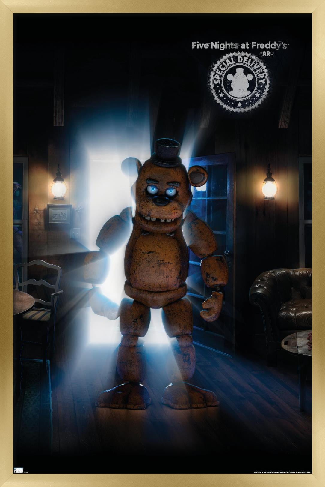 Five Nights at Freddy's: Special Delivery - Triptych 2 Wall Poster, 14.725" x 22.375", Framed