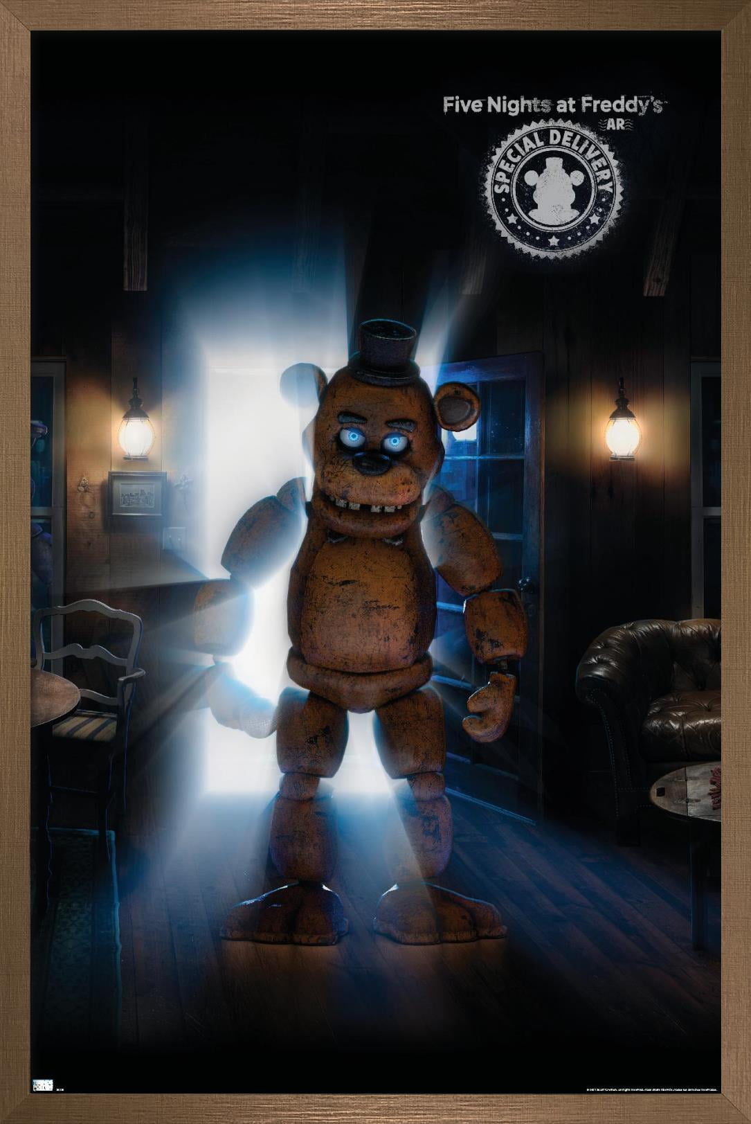 Five Nights at Freddy's: Special Delivery - Triptych 2 Wall Poster, 22.375" x 34", Framed