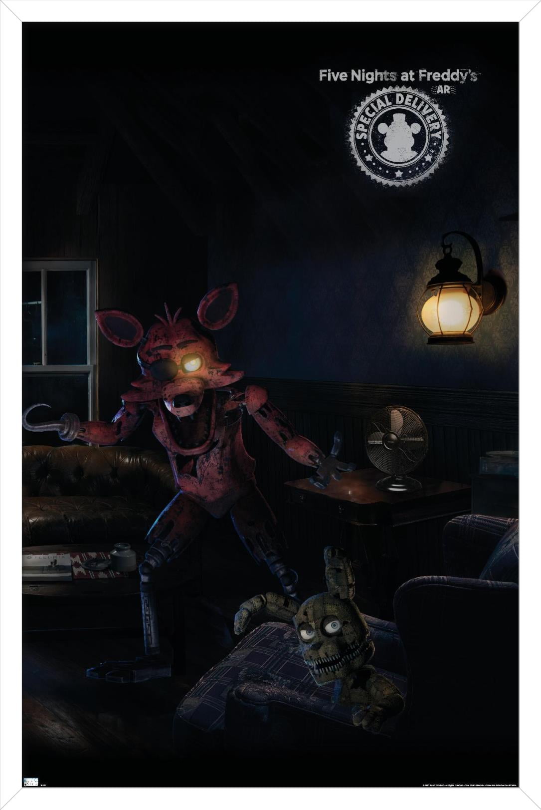 Five Nights at Freddy's: Special Delivery - Triptych 3 24.25" x 35.75" Framed Poster, by Trends International