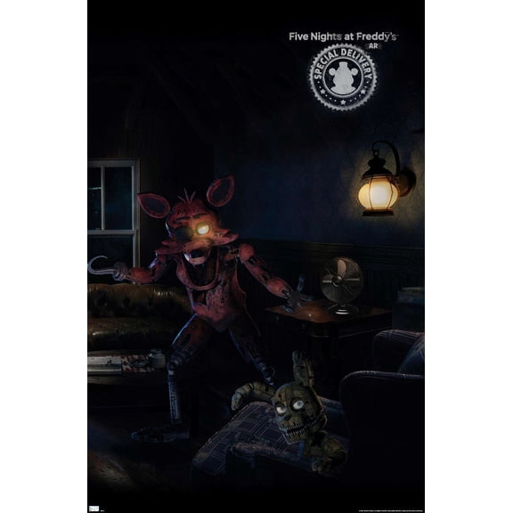 Five Nights at Freddy's: Special Delivery - Triptych 3 Wall Poster, 14.725" x 22.375"