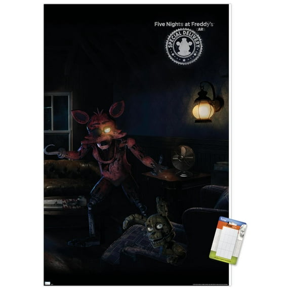 Five Nights at Freddy's: Special Delivery - Triptych 3 Wall Poster, 14.725" x 22.375"