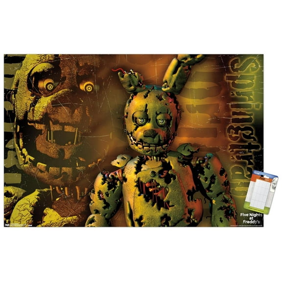 Five Nights at Freddy's - Springtrap Wall Poster, 14.725" x 22.375"