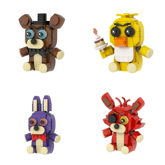 Five Nights at Freddy's Stage Cute MOCs Custom Set