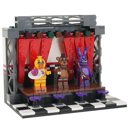 Five Nights at Freddy's Stage MOC Custom Building Set