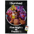 thumbnail image 1 of Five Nights at Freddy's - SurVived Wall Poster with Push Pins, 22.375" x 34", 1 of 3