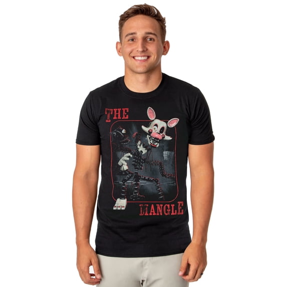 Five Nights at Freddy's T-Shirt Men's The Mangle Adult Short Sleeve Tee