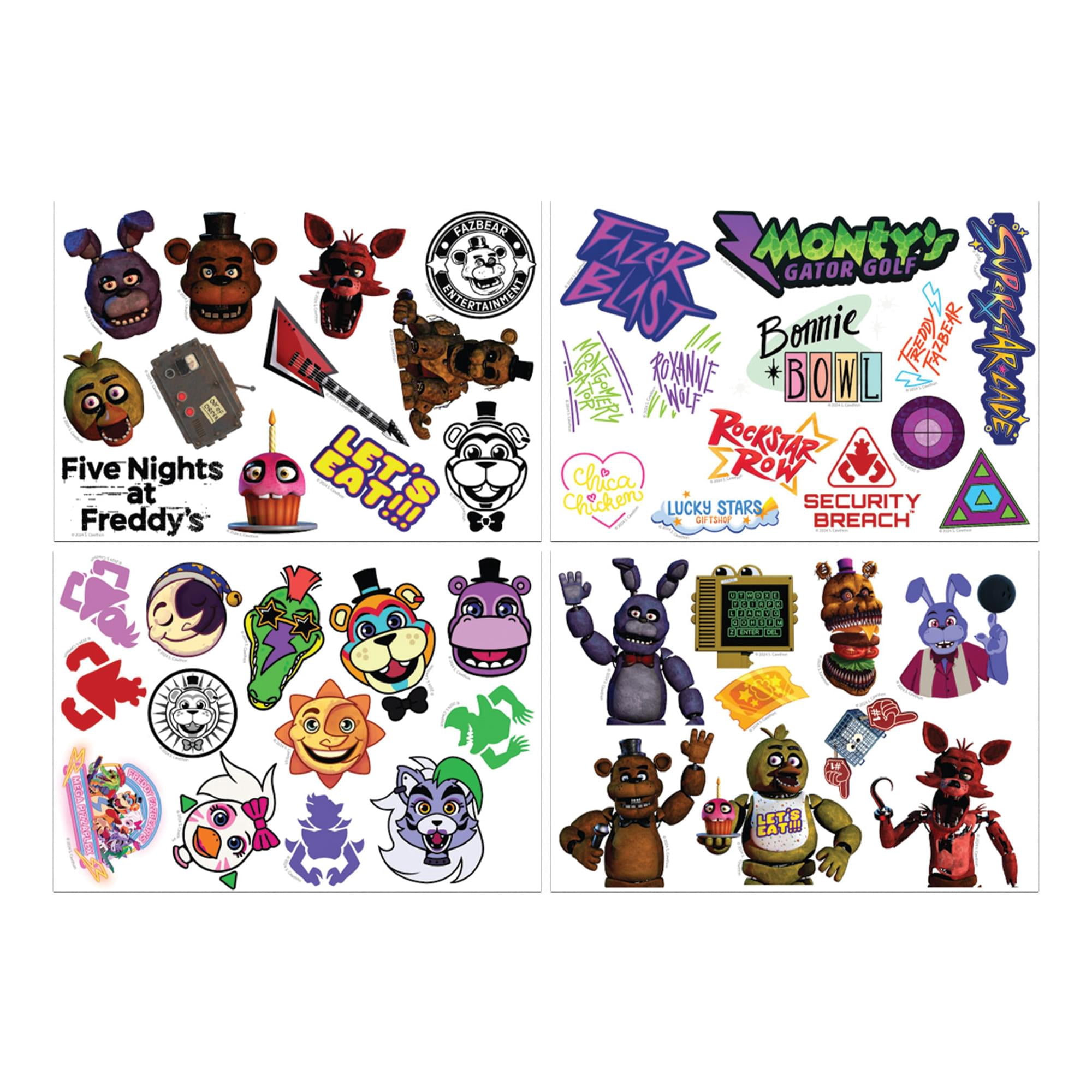 Five Nights At Freddy's Stickers