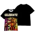 thumbnail image 1 of Five Nights at Freddy's Tee Women Men Fashion Casual Crewneck Short Sleeve T-shirt Game Merch, 1 of 3