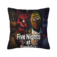 Five Nights at Freddy's Throw Pillow Cover Decoration Pillow Case
