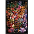 thumbnail image 1 of Five Nights at Freddy's - Ultimate Group Wall Poster, 14.725" x 22.375", Framed, 1 of 6