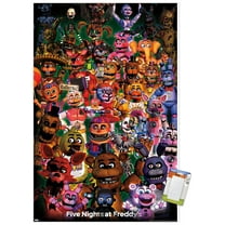 Five Nights at Freddy's - Ultimate Group Wall Poster, 14.725" x 22.375"
