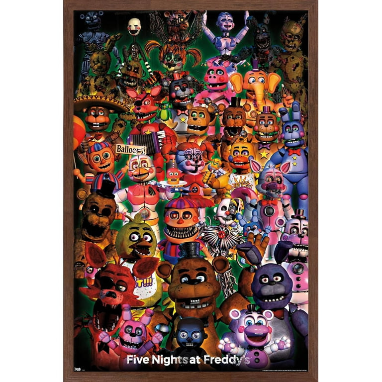 FNAF Five Nights at Freddy's フィギュア　ポスター FNAF Five Nights at Freddy's フィギュア ポスター Amazon.co.jp