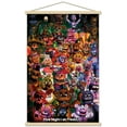 thumbnail image 1 of Five Nights at Freddy's - Ultimate Group Wall Poster with Magnetic Frame, 22.375" x 34", 1 of 5