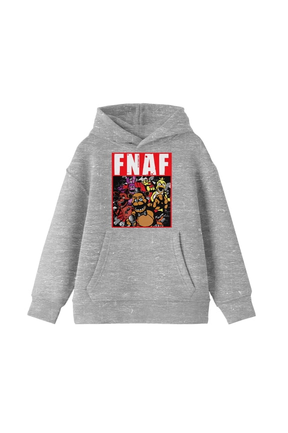 Wall Break Boy's Athletic Heather Sweatshirt-Medium