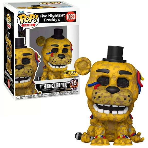 Withered Golden Freddy Vinyl Figure #1033