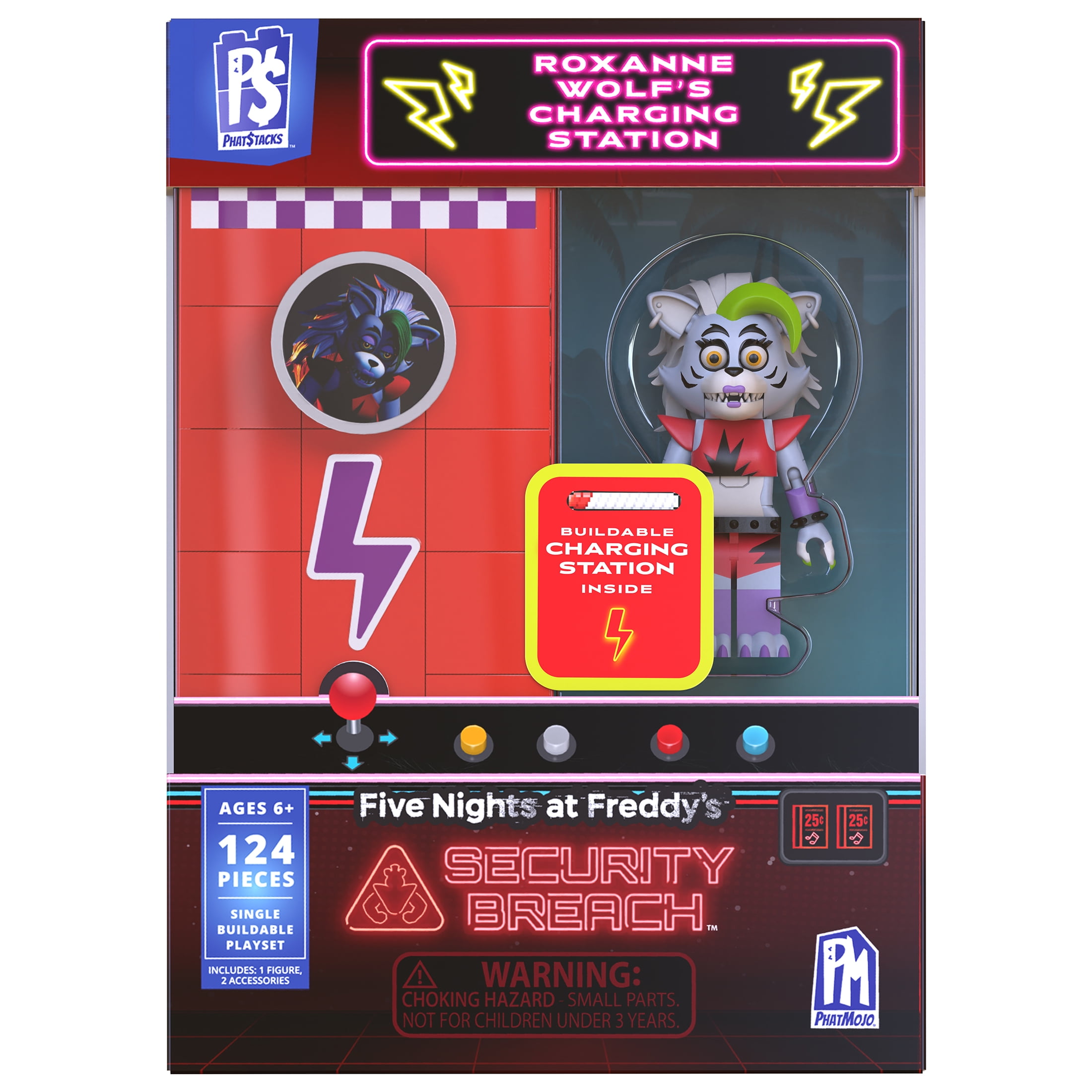 roxanne Five Nights at Freddy's single buildable action figure
