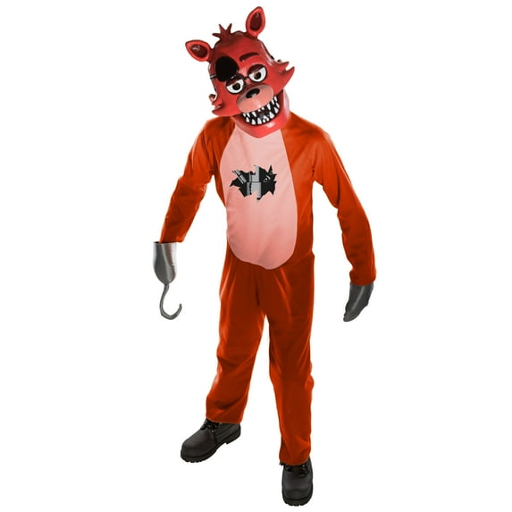 Five Nights at Freddys Foxy Halloween Costume for Children, Boys Size M (8), by Rubies