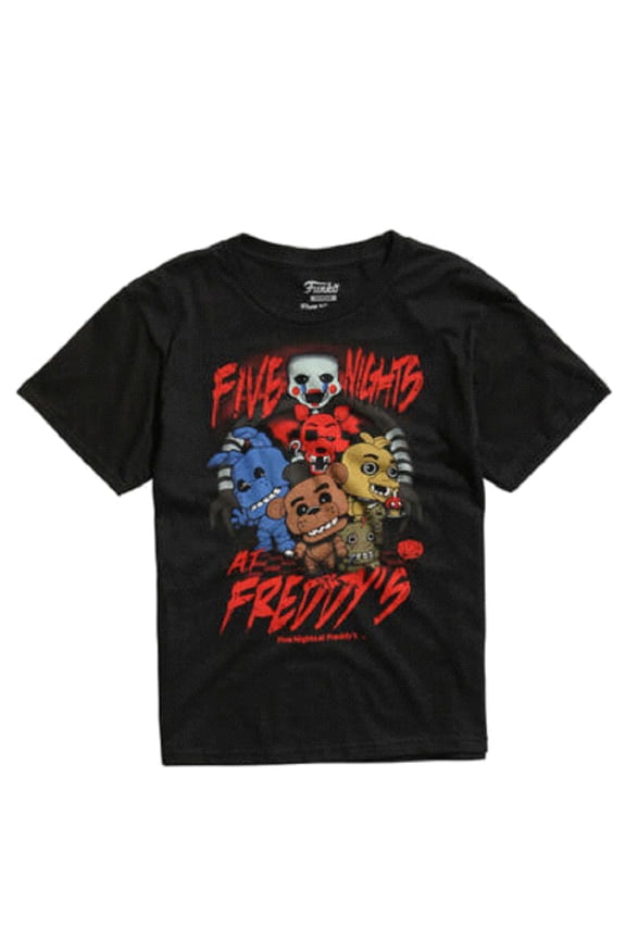 Five Nights at Freddys Freddy and Friends Funko Pop Men's T-Shirt (Small)