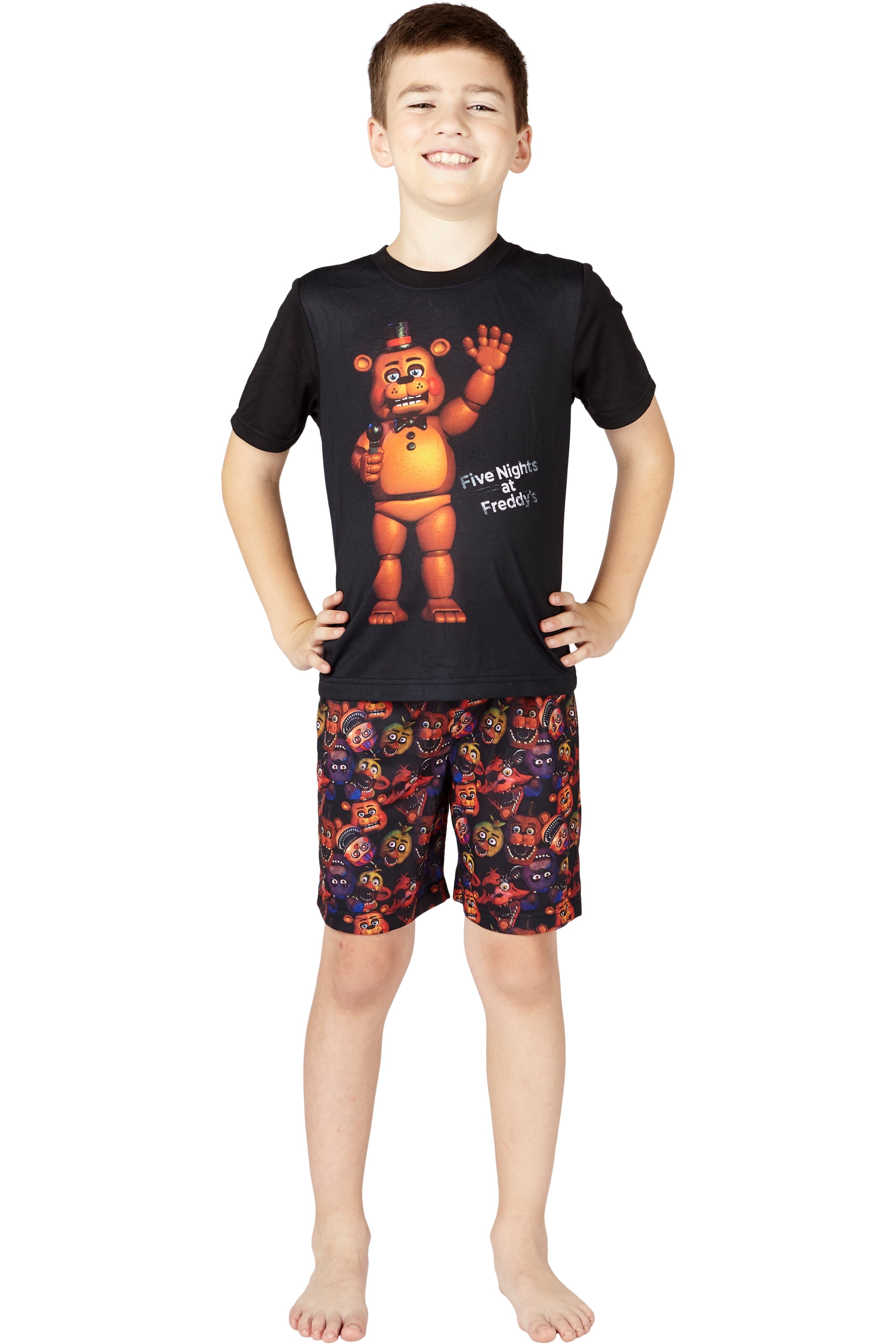 Boys Five Nights at Freddy s Pajama Costume Set with Freddy Chica Foxy and Bonnie Designs in Nepal at NPR 11108 Rating 5