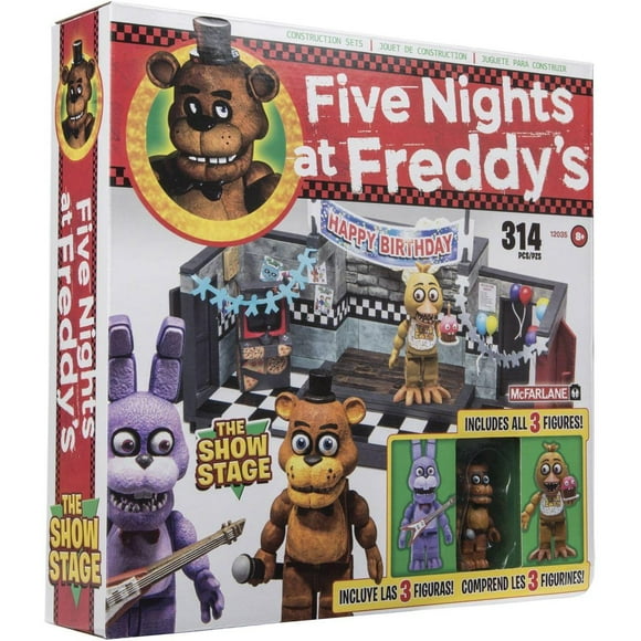 Five Nights at Freddys The Show Stage Construction Set